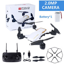 Load image into Gallery viewer, Wifi FPV RC Drone Quadcopter with 0.3MP/2.0MP Camera Battery RTF VS DJI MAVIC 2 PRO EACHINE E58 RC DRONE RC QUADCOPTER