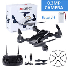 Load image into Gallery viewer, Wifi FPV RC Drone Quadcopter with 0.3MP/2.0MP Camera Battery RTF VS DJI MAVIC 2 PRO EACHINE E58 RC DRONE RC QUADCOPTER