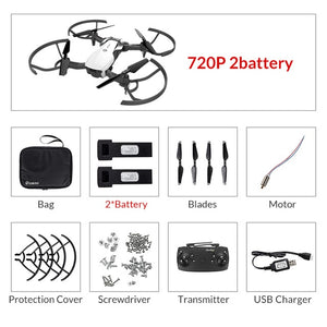 Eachine E511 WIFI FPV With 1080P/720P HD Camera 16Mins Flight Time Foldable RC Drone Quadcopter Upgraded E58 VS Mavic Air drone