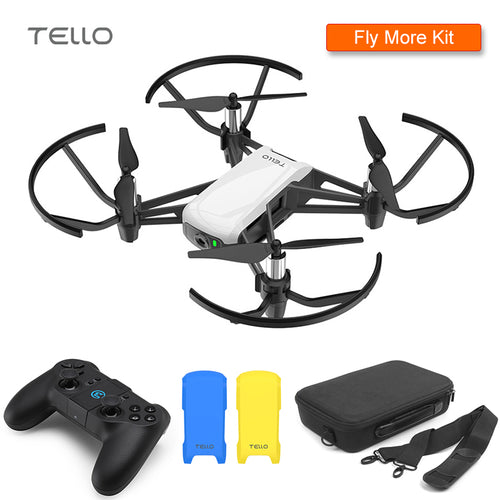 DJI Tello Drone & Ca'se & GameSir T1d & Cover 720P HD Transmission Camera APP Remote Control Folding Toy FPV RC Quadcopter Drone