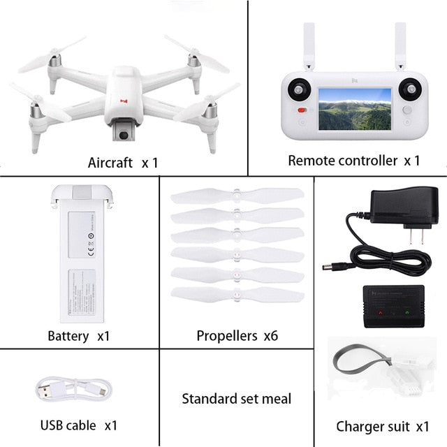 In Stock Xiaomi FIMI A3 5.8G GPS Drone 1KM FPV 25 Minutes With 2-axis Gimbal 1080P Camera RC Quadcopter RTF Follow Me