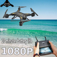 Load image into Gallery viewer, RC Helicopter Drone with Camera HD 1080P WIFI FPV Selfie Drone Professional Foldable Quadcopter 20 Minutes Battery Life