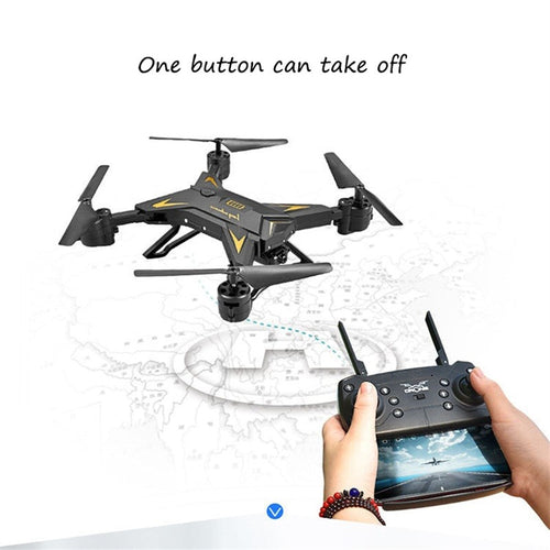 Newst Positioning Four-axis Aircraft RC Drone 1080p HD Video Recording Camera Remote Control  Helicopter Professional Drone