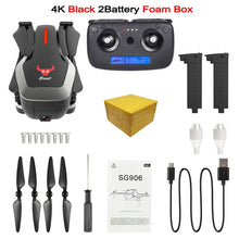 Load image into Gallery viewer, SG906 GPS 5G WIFI FPV RC Drone 4K Brushless Selfie Drones with Camera HD RC Quadcopter Foldable Dron VS Visuo XS816 F11 Drone
