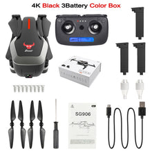 Load image into Gallery viewer, SG906 GPS 5G WIFI FPV RC Drone 4K Brushless Selfie Drones with Camera HD RC Quadcopter Foldable Dron VS Visuo XS816 F11 Drone