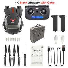 Load image into Gallery viewer, SG906 GPS 5G WIFI FPV RC Drone 4K Brushless Selfie Drones with Camera HD RC Quadcopter Foldable Dron VS Visuo XS816 F11 Drone