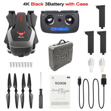 Load image into Gallery viewer, SG906 GPS 5G WIFI FPV RC Drone 4K Brushless Selfie Drones with Camera HD RC Quadcopter Foldable Dron VS Visuo XS816 F11 Drone