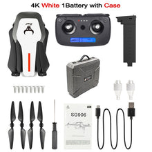 Load image into Gallery viewer, SG906 GPS 5G WIFI FPV RC Drone 4K Brushless Selfie Drones with Camera HD RC Quadcopter Foldable Dron VS Visuo XS816 F11 Drone