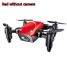 Load image into Gallery viewer, Mini RC Drone Wide Angle HD Camera Foldable Pocket Drone Remote Control Helicopter Quadcopter High Hold Mode Foldable RC Drone