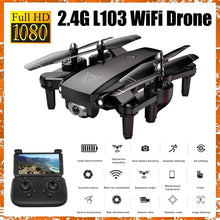Load image into Gallery viewer, 1080P RC Helicopters Camera Drone GPS Drone with Camera Rc Helicopter with Camera 2.4G Optical Flow Position Drone Camera