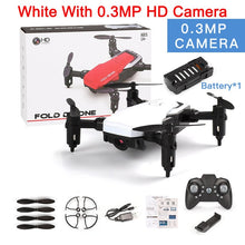 Load image into Gallery viewer, XGODY Mini Folable RC Quadcopter With 720P HD Camera 2.4G WIFI FPV RC Drone 3D Flips Aircraft Altitude Hold RC Helicopter