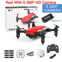 Load image into Gallery viewer, XGODY Mini Folable RC Quadcopter With 720P HD Camera 2.4G WIFI FPV RC Drone 3D Flips Aircraft Altitude Hold RC Helicopter