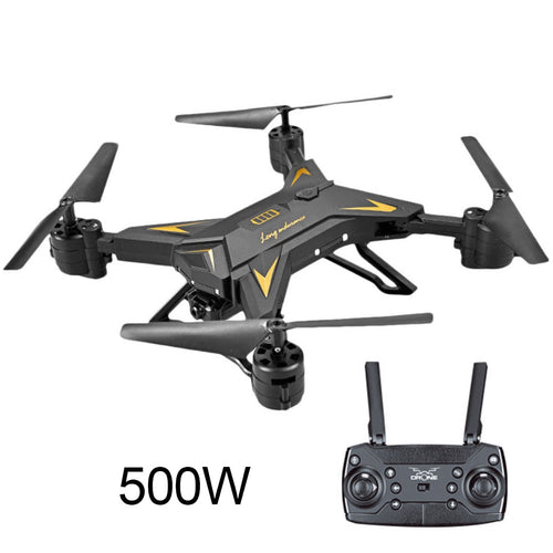 Led Airplane Aerial View Transmission Foldable WIFI Four-Axis Remote Control Drone Altitude Hold