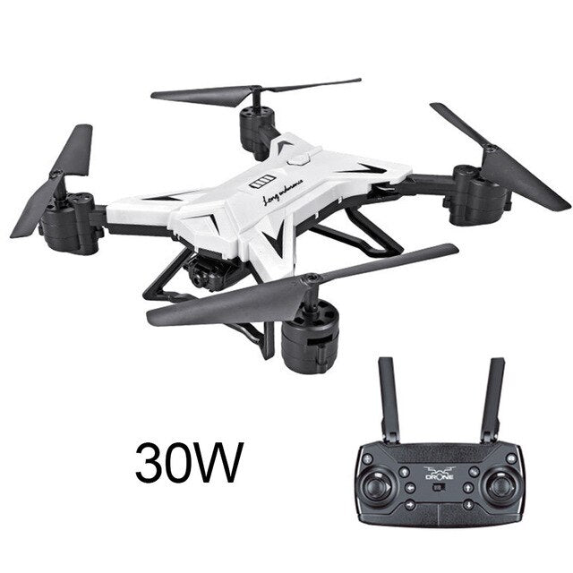 Led Airplane Aerial View Transmission Foldable WIFI Four-Axis Remote Control Drone Altitude Hold